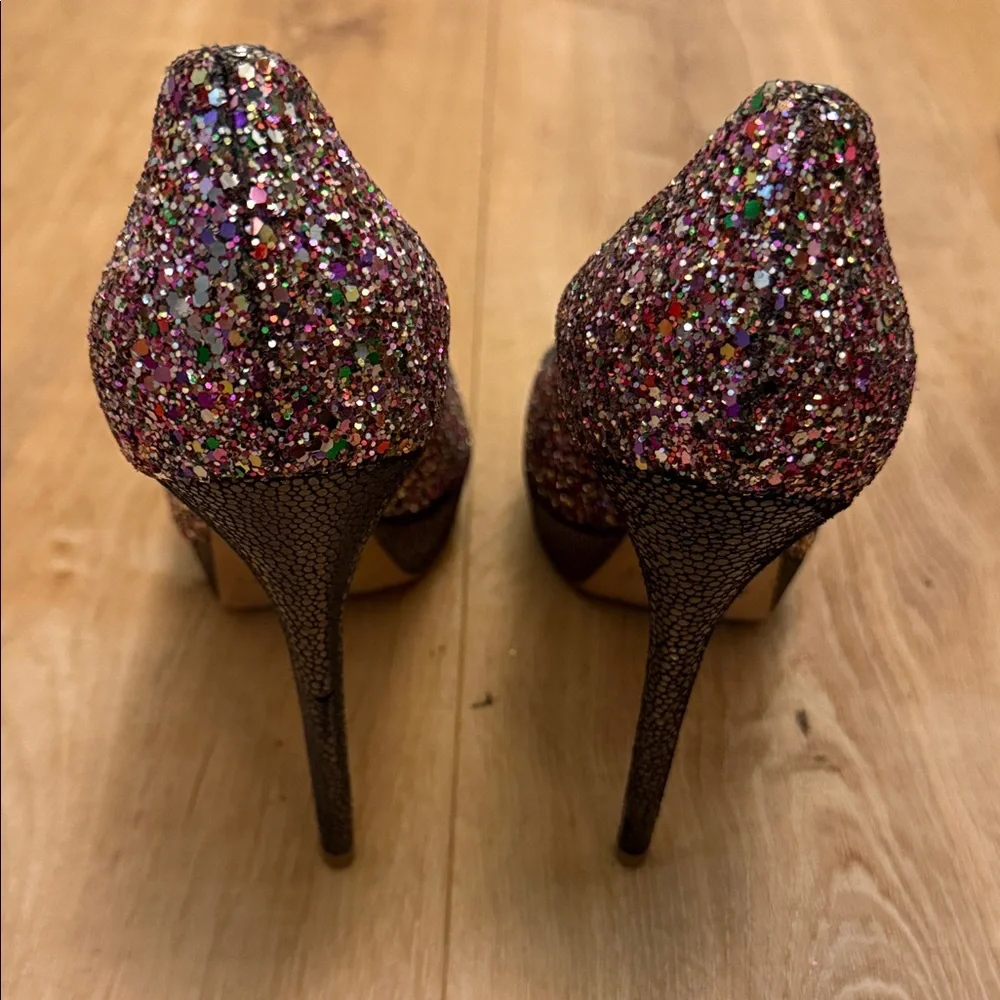 Jimmy Choo Cosmic Glitter Pumps - Picture 9 of 16